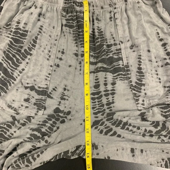 Bryn Walker Gray Patterned Pants- Size Large - Picture 8 of 10